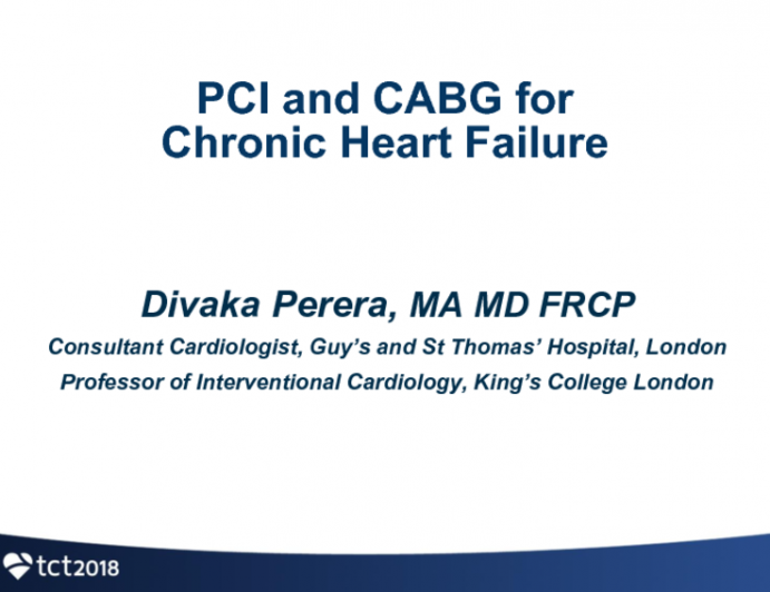 PCI and CABG for Chronic Heart Failure