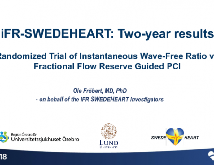iFR-SWEDEHEART: Two-Year Follow-up From a Randomized Trial of Instantaneous Wave-Free Ratio vs Fractional Flow Reserve Guided PCI