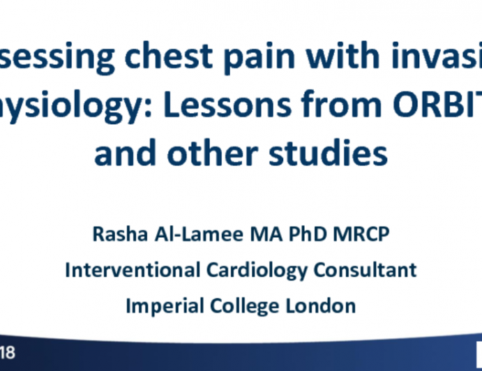 Assessing Chest Pain With Invasive Physiology: Lessons From Orbita and Other Studies