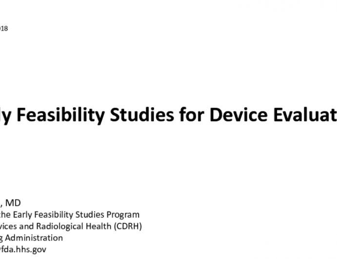 Early Feasibility Studies For Device Evaluation | Tctmd.com