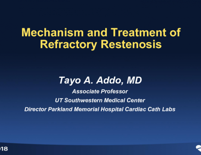 Case Study: Mechanism and Treatment of Refractory ISR