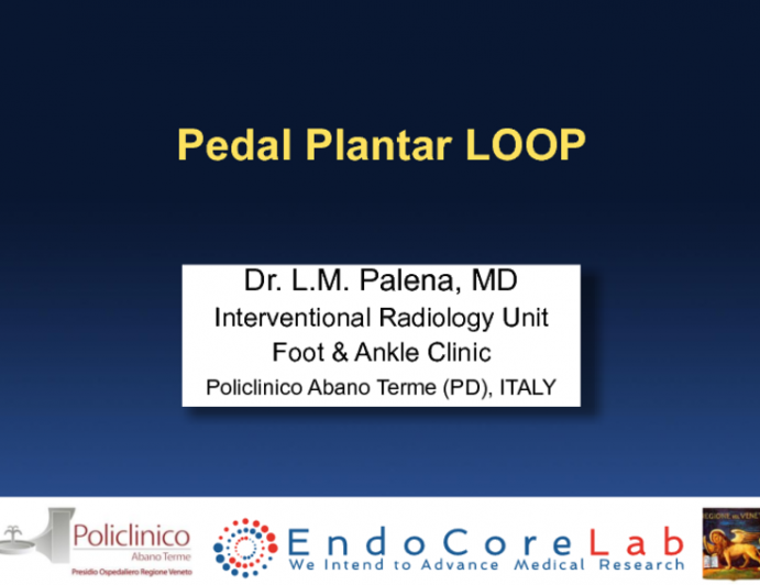 Case #5: Pedal Loop Reconstruction for Critical Limb Ischemia