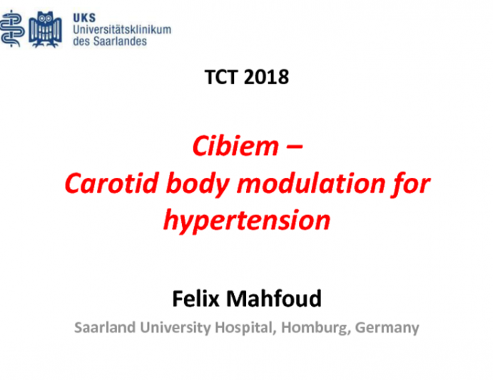 Transcatheter Carotid Body Denervation (Cibiem): Extended Follow-Up and Future Directions