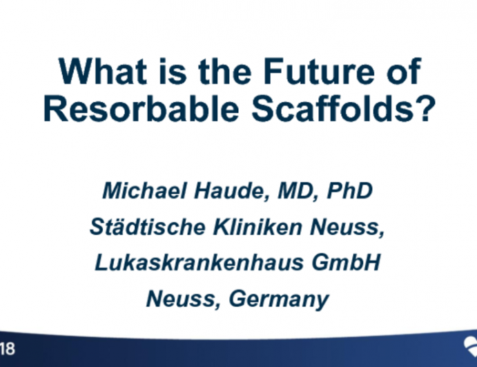 What is the Future of Bioresorbable Scaffolds?