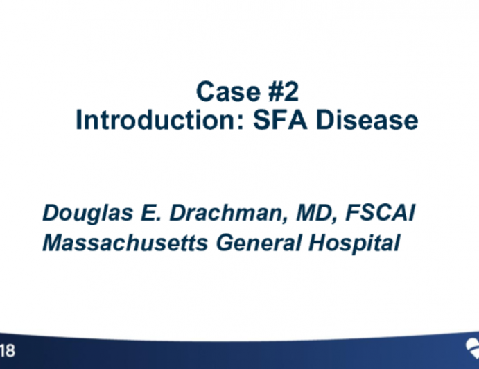 Case #2 Conclusion: SFA Disease