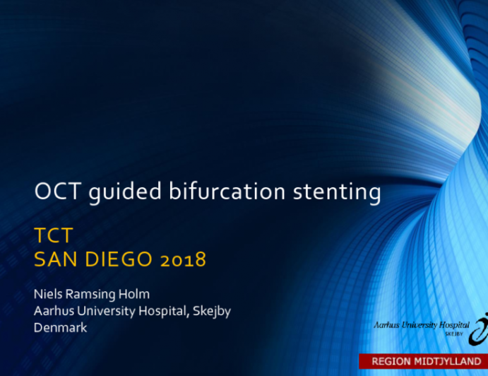 Structured OCT Guidance for Left Main Bifurcation Stenting
