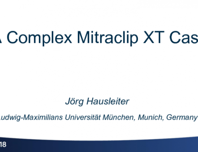 Case #7: A Complex Mitraclip XT Case