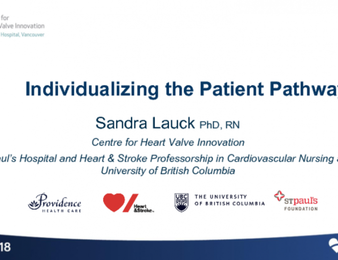 Individualizing the Patient Care Pathway