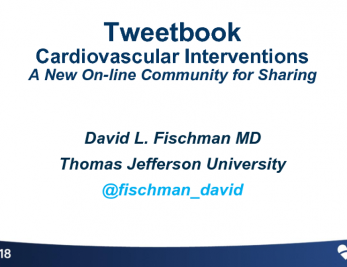 Tweetbook Cardiovascular Interventions: A New On-line Community for Sharing