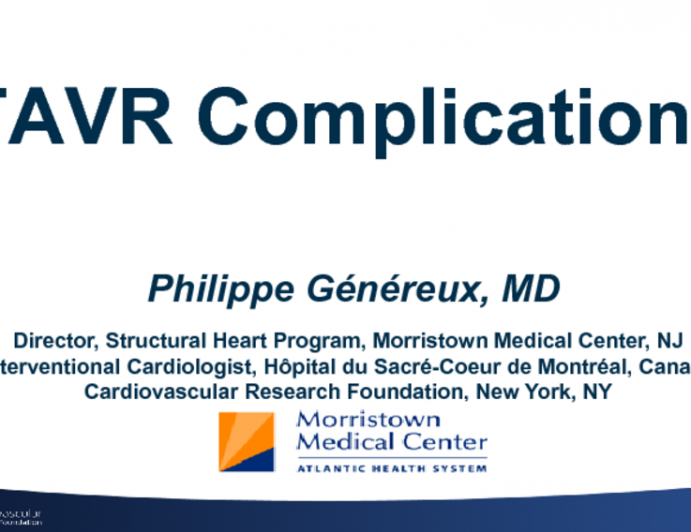 Complications of TAVR, Overview