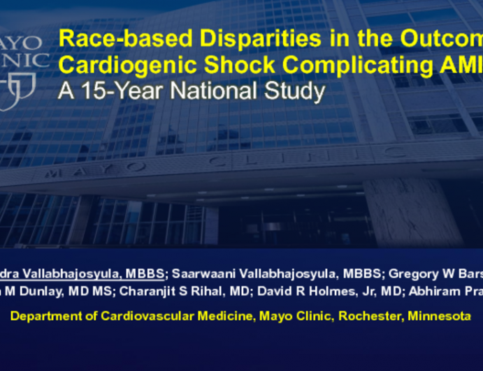 TCT-82: Race-based Disparities in the Management and Outcomes of Cardiogenic Shock Complicating Acute Myocardial Infarction: A 15-Year National Study