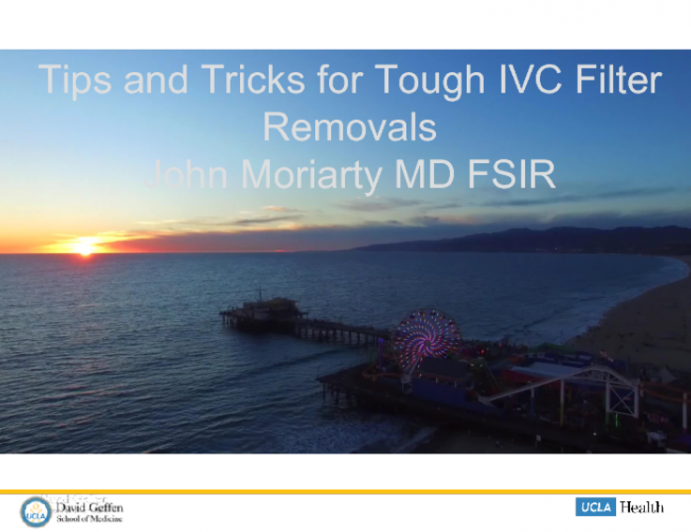 Tips and Tricks for Tough IVC Filter Retrievals