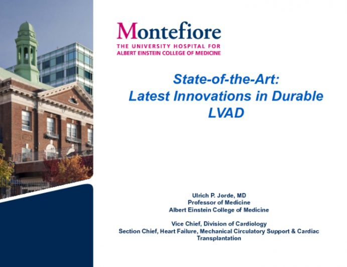 State-of-the-Art: Latest Innovations in Durable LVADs