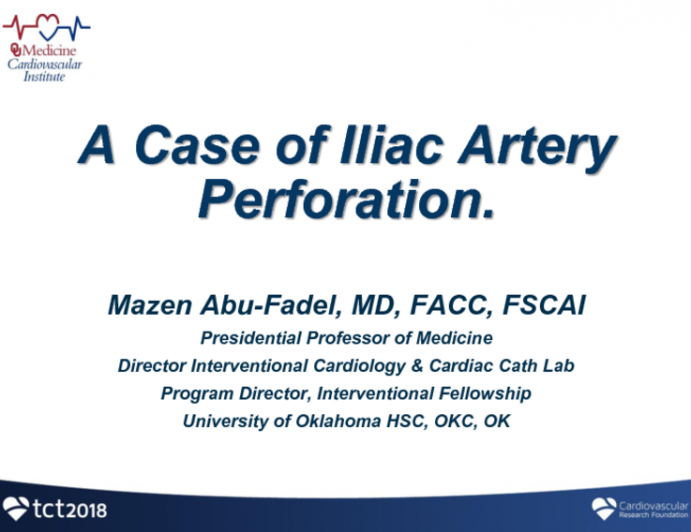 Case #1: Aorto-Iliac Perforation