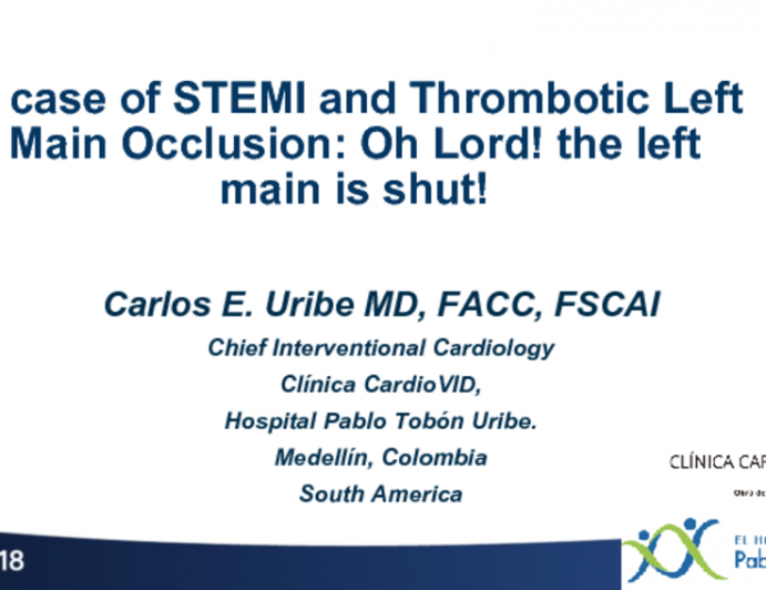 Case #3: A Case of STEMI and Massive Thrombus Burden