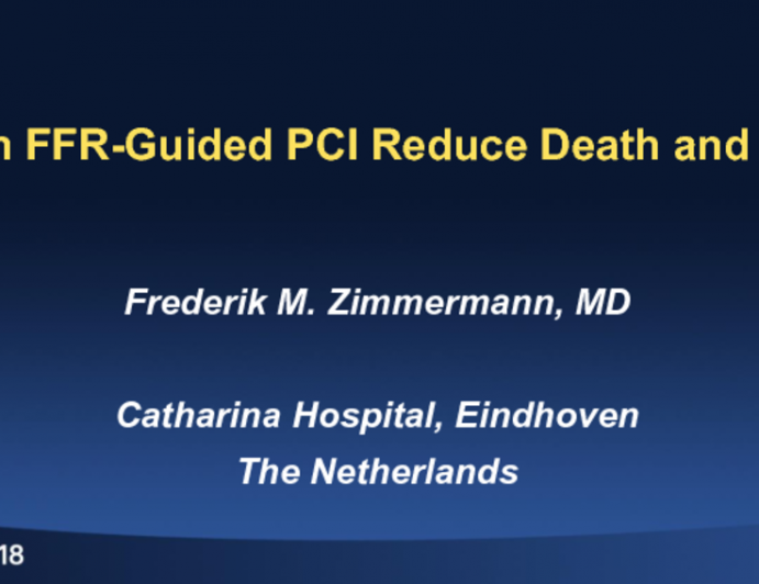 Can FFR-Guided PCI Reduce Death and MI?
