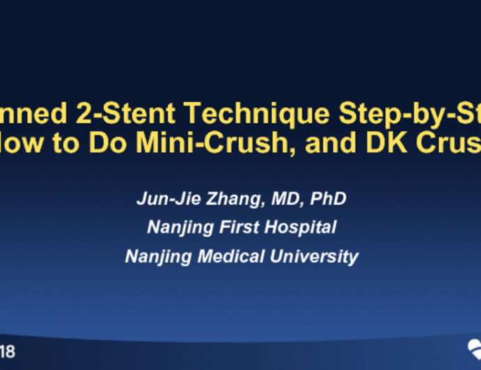Planned 2-Stent Technique Step-by-Step: How to Crush, Mini-Crush, and DK Crush