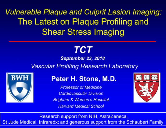 The Latest on Plaque Profiling and Shear Stress Imaging