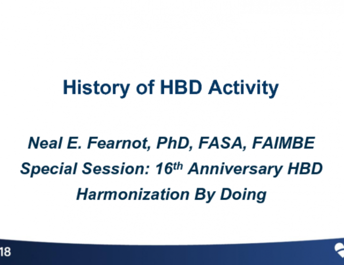 History of HBD Activity