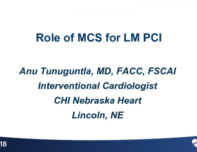 When Is Mechanical Circulatory Support Required for Left Main PCI (With Case Examples)