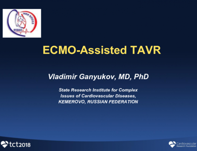 Case Presentation: ECMO-Assisted TAVR