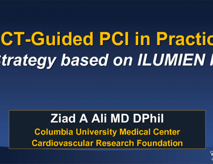 OCT Guided PCI In Daily Clinical Practice: Strategy Based on ILUMIEN III