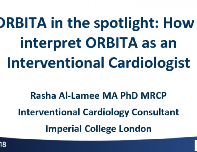 ORBITA in the Spotlight: How I Interpret ORBITA as an Interventional Cardiologist