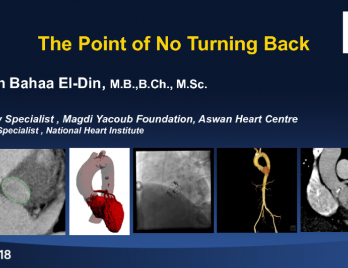 Third Place Winner Case Title: The Point Of No Turning Back