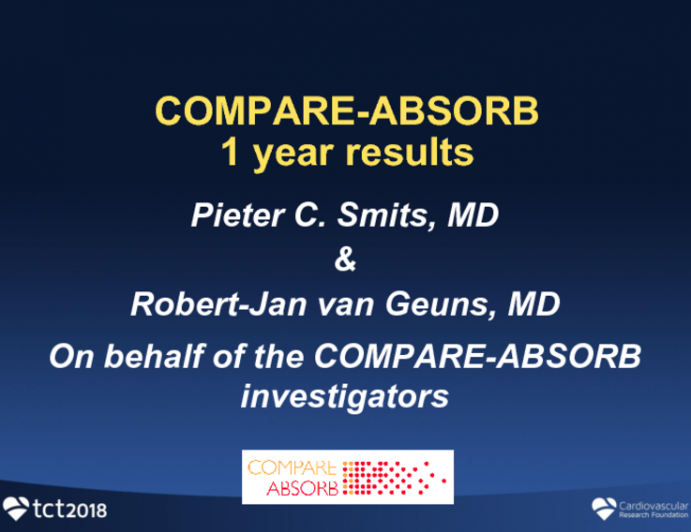 COMPARE ABSORB: A Randomized Trial of a Polymeric Everolimus-Eluting Bioresorbable Scaffold in High-Risk and Complex Lesions