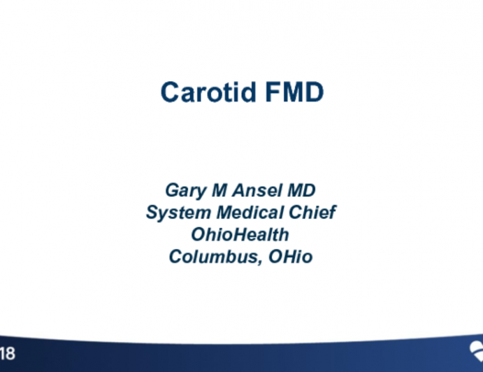 Case #3: Endovascular Intervention for Fibromuscular Dysplasia