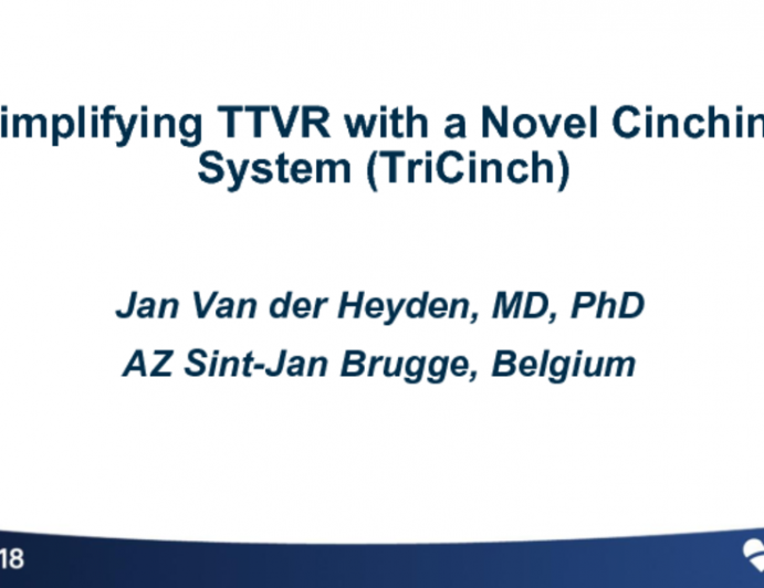 Simplifying TTVR with a Novel Cinching System (Tricinch)