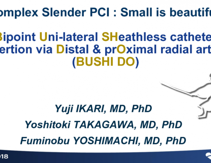 Case #2: Complex Slender PCI: Small is Beautiful