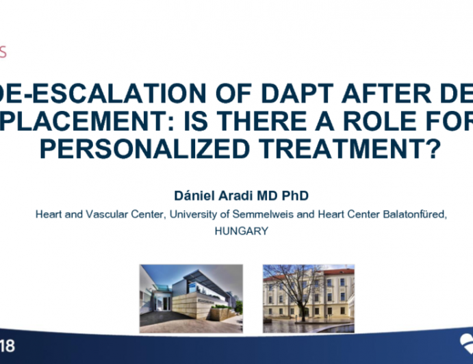 De-Escalation of DAPT After DES Placement: Is There a Role for Personalized Treatment?
