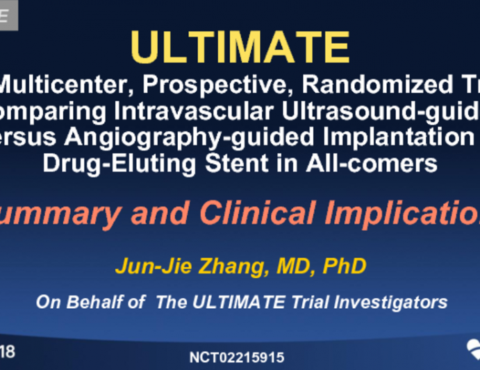 ULTIMATE: Summary and Clinical Implications