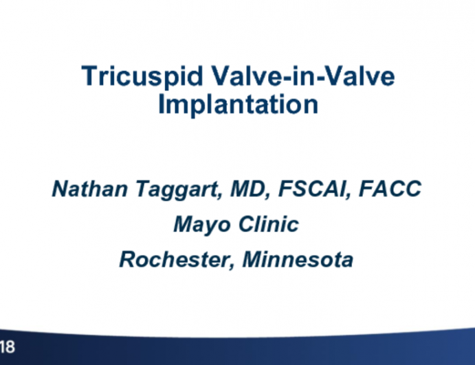 Case #3: Tricuspid Valve-in-Valve