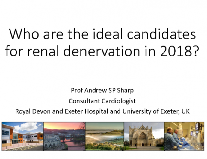 Who are the Ideal Candidates for Renal Denervation?