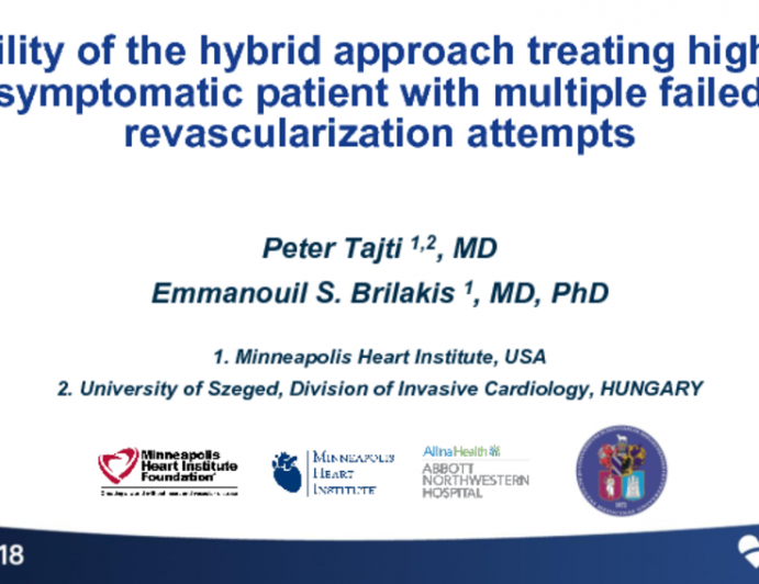 Second Place Winner Case Title: Utility Of The Hybrid Approach Treating Highly Symptomatic Patient With Multiple Failed Prior Bypass Surgeries And Interventions