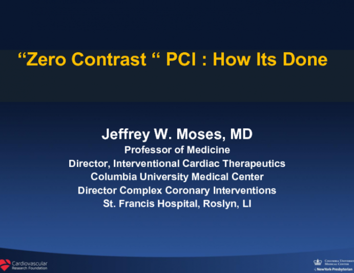 Case #5 – “Zero Contrast” PCI: How We Do It?