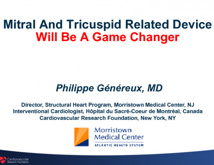 MR and TR Valve Related Device Will be a Game Changer? -From US Academia's Prospective