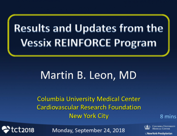 Results and Update From the Vessix RE-INFORCE Program