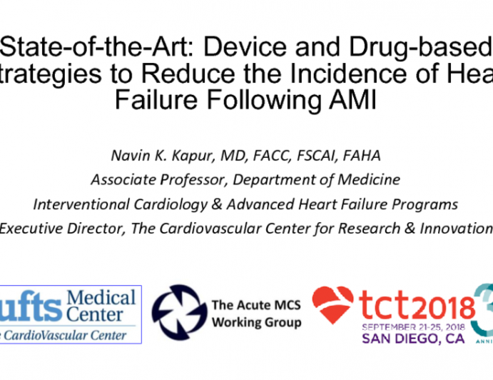 State-of-the-Art: Device and Drug-based Strategies to Reduce the Incidence of Heart Failure Following AMI