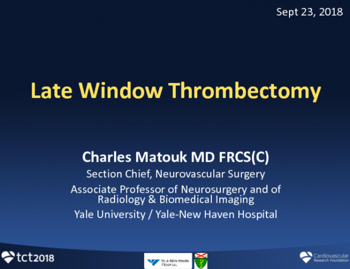 Case #6: Late Window Thrombectomy