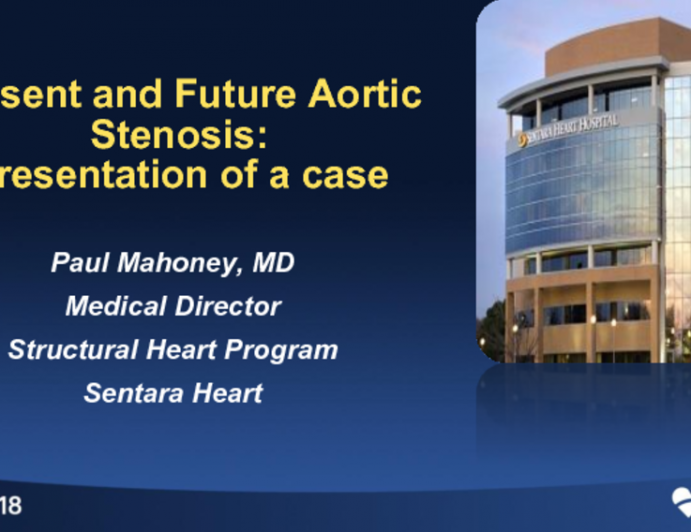 Case Introduction: Symptoms Suggestive of Aortic Stenosis