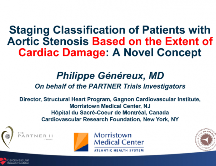 Putting It All Together: A Proposed New Staging Classification for Patients with Aortic Stenosis