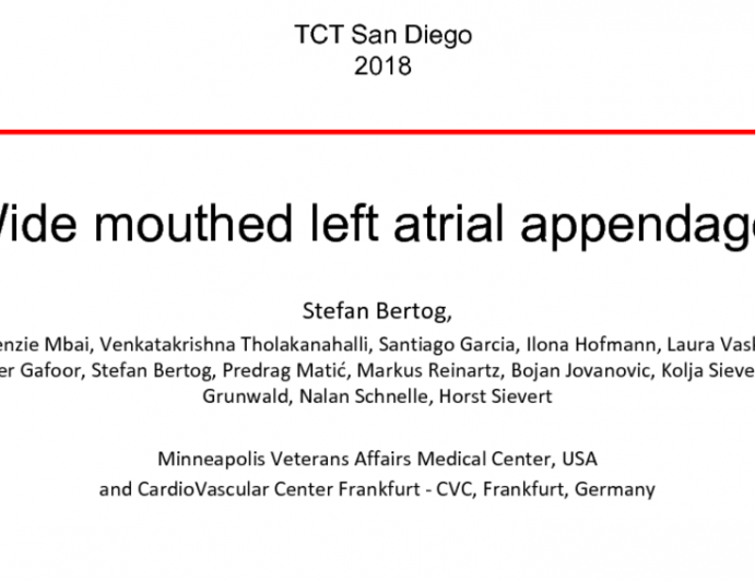 Case #6: Closing the Wide-Mouthed Multilobed LAA