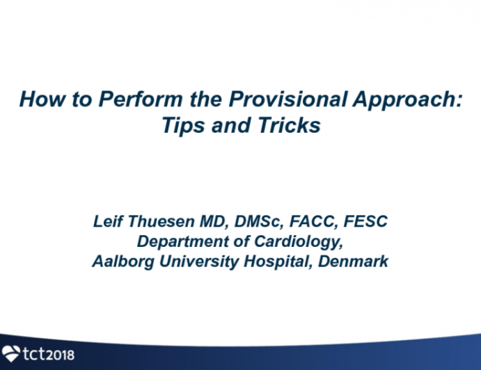How to Perform the Provisional Approach: Tips and Tricks