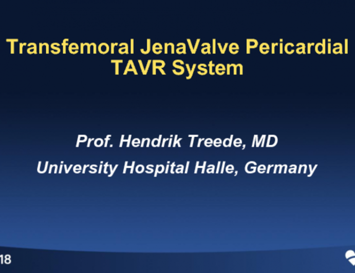 The Anatomically “Correct” JenaValve TAVR System