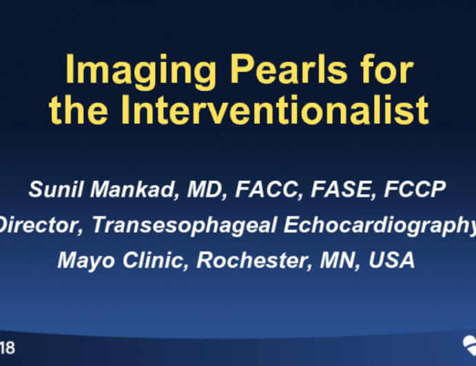 Imaging Pearls for the Interventional Cardiologist