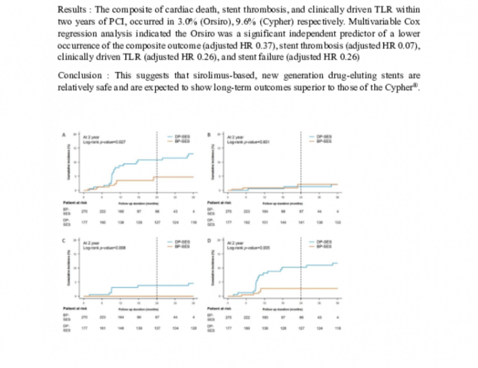 Long Term Clinical Outcomes With Biodegradable Polymer Sirolimus-eluting Stents Versus Durable Polymer Sirolimus-eluting Stents
