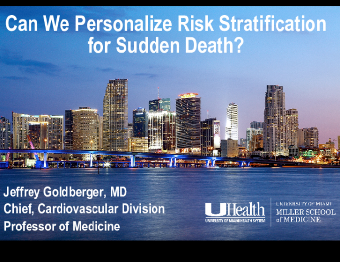 Can We Personalize Risk Stratification for Sudden Death?